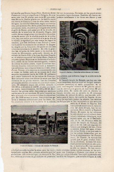 LAMINA V51014: Templo de Serapis en Pozzueli, Italia