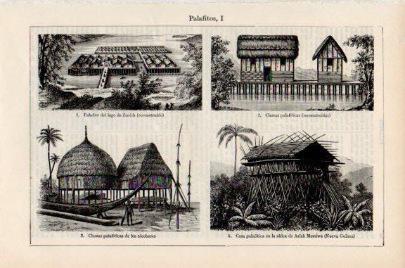 LAMINA V51061: Palafitos