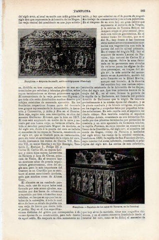 LAMINA V51059: Sepulcro de los reyes de Navarra, catedral de Pamplona