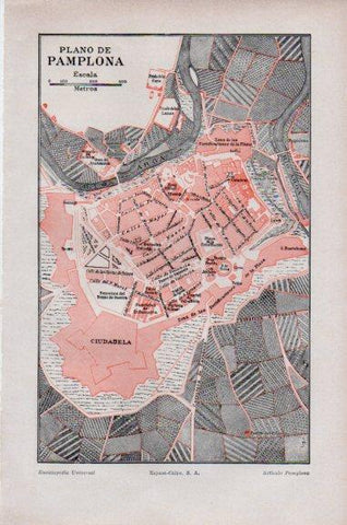 LAMINA V51055: Plano de Pamplona