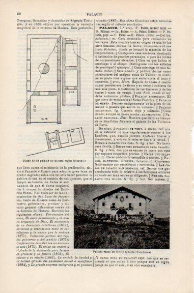 LAMINA V51043: Palacio vasco en Monte Ygueldo, Guipuzcoa