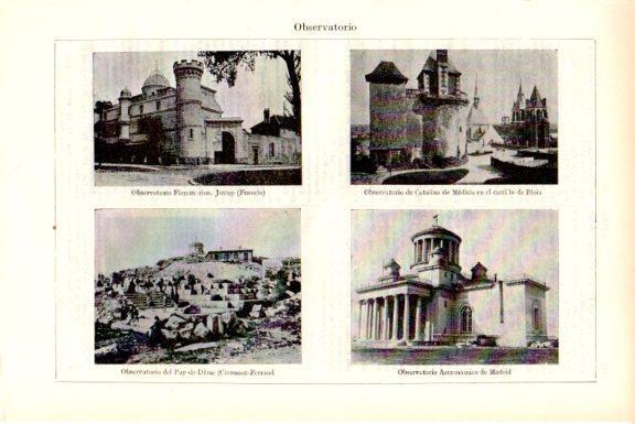 LAMINA V51736: Observatorio en Francia y Madrid
