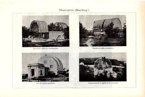 LAMINA V51733: Observatorio de Hamburgo
