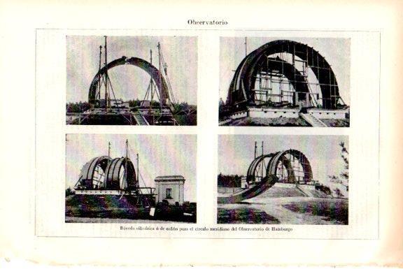 LAMINA V51732: Boveda del Observatorio de Hamburgo