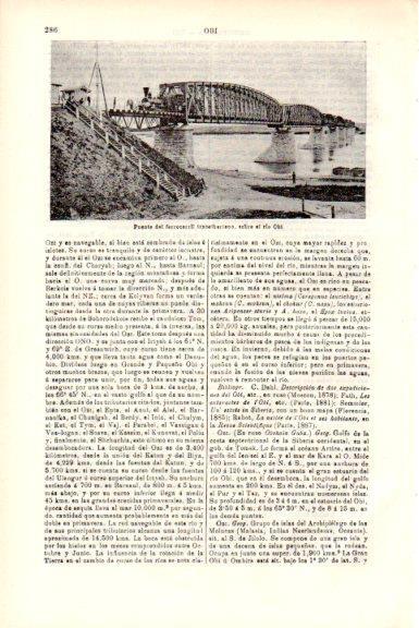 LAMINA V51722: Puente del ferrocarril transiberiano sobre el Obi