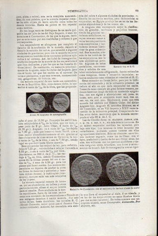 LAMINA V51679: Medallon de Constancio