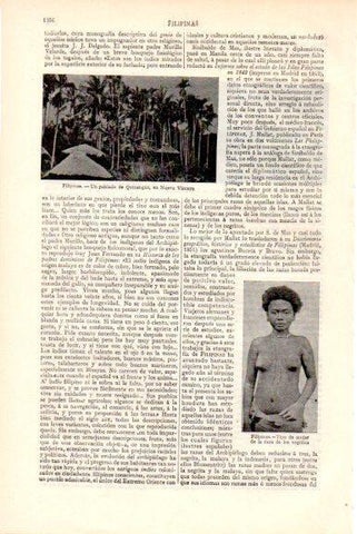 LAMINA V51635: Poblado Quinangan en Nueva Vizcaya, Filipinas