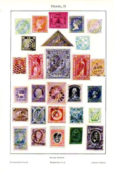 LAMINA V51631: Sellos, rarezas filatelicas