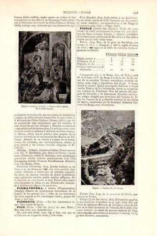 LAMINA V51625: Fresco iglesia de la Misericordia en Figline Valdarno