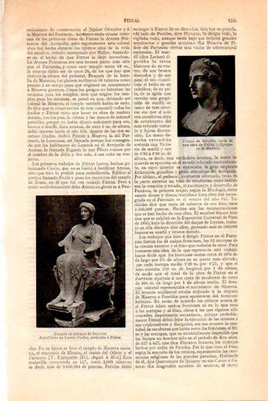LAMINA V51622: Estatua de Demeter por Fidias
