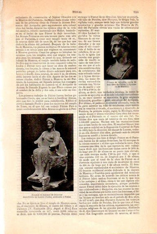 LAMINA V51622: Estatua de Demeter por Fidias