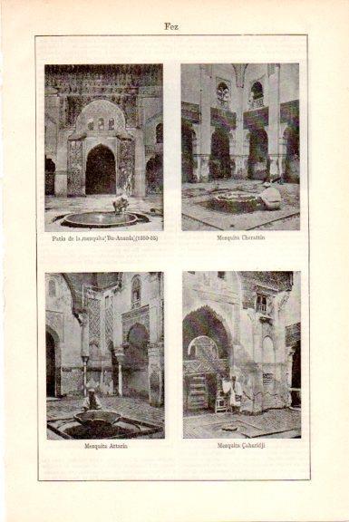 LAMINA V51617: Mezquitas en Fez