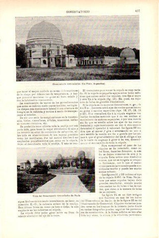 LAMINA V51745: Observatorio en La Plata, Argentina