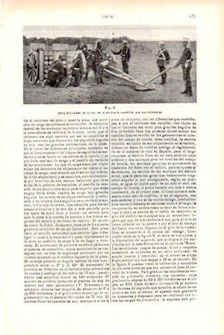 LAMINA V51746: Obus Schneider de la artilleria española