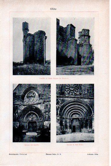 LAMINA V51819: Castillo de Olite, Navarra