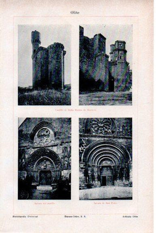 LAMINA V51819: Castillo de Olite, Navarra