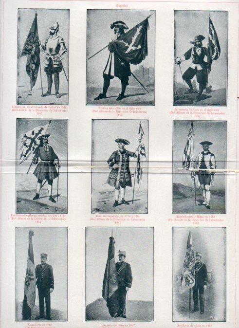 LAMINA V51852: Abanderados de Europa