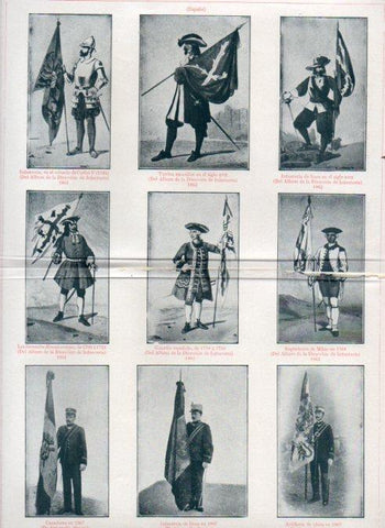 LAMINA V51852: Abanderados de Europa