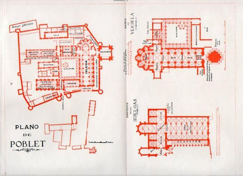 LAMINA V51849: Plano de Poblet