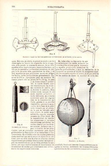 LAMINA V51766: Sondador Leger y Brooke