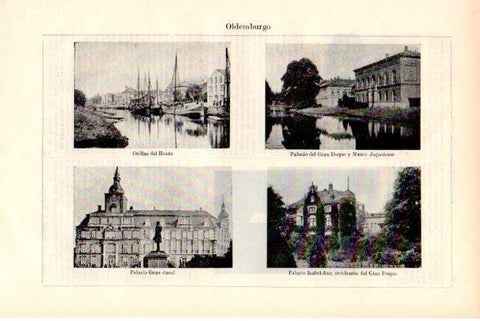 LAMINA V51807: Vistas de Oldemburgo, Alemania