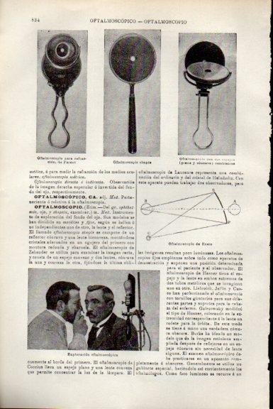 LAMINA V51796: Oftalmoscopio