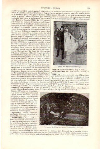 LAMINA V51788: Ofelia por M. Greiffenhagen