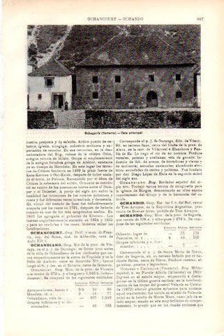 LAMINA V51780: Casa en Ochagavia, Navarra