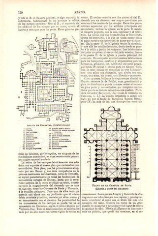 LAMINA V51440: Planta abadia de Claraval