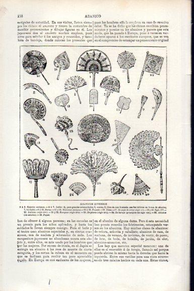 LAMINA V51449: Abanicos diversos