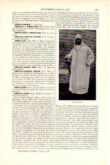 LAMINA V51471: Muley Abd-ul-Aziz