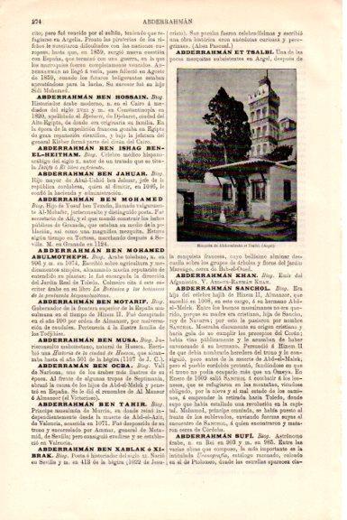 LAMINA V51470: Mezquita de Abderraman et Tsalbi, Argel