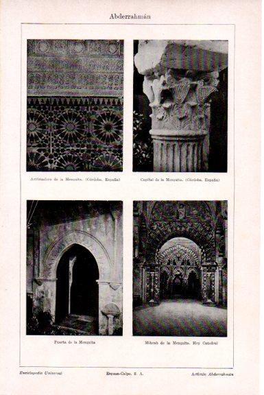 LAMINA V51468: Mezquita de Cordoba
