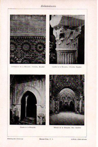 LAMINA V51468: Mezquita de Cordoba