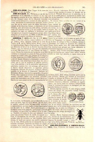 LAMINA V51467: Monedas de Abdera