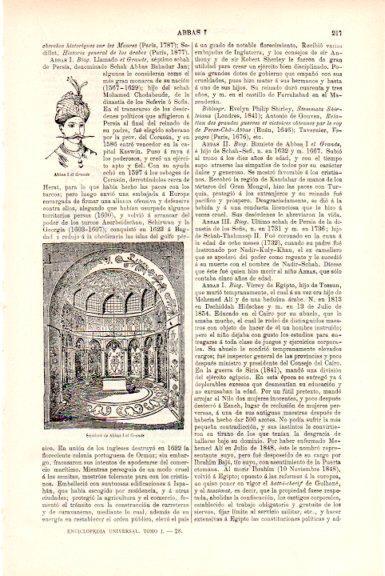 LAMINA V51456: Sepulcro de Abbas I el Grande