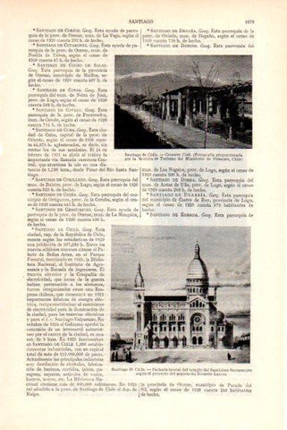 LAMINA V51372: Country Club en Santiago de Chile