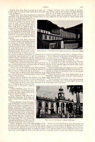 LAMINA V51370: Palacio Municipal en Santa Ana, El Salvador