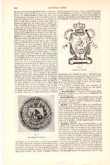 LAMINA V51368: Escudo y Sello de Sanlucar