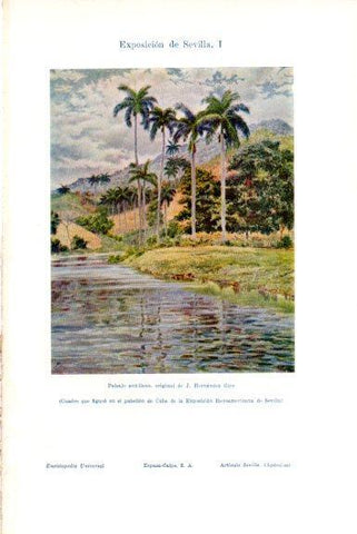 LAMINA V51392: Paisaje antillano por J. Hernandez Giro