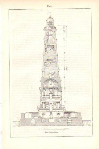 LAMINA V51576: Faro de Cordouan