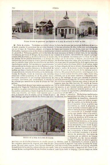 LAMINA V51600: Pabellones de la feria de muestras de Milan en 1923