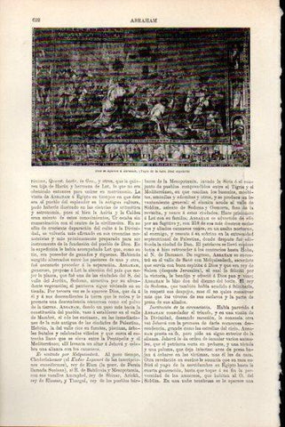LAMINA V51504: Dios se aparece a Abraham tapiz