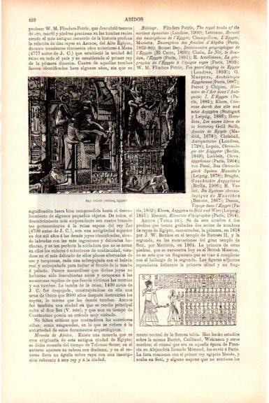 LAMINA V51488: Bajo relieve templo de Abidos, Egipto