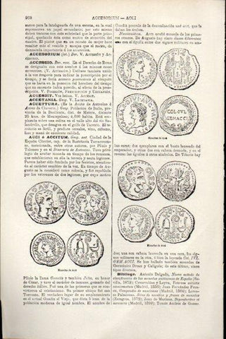 LAMINA V51546: Monedas de Acci