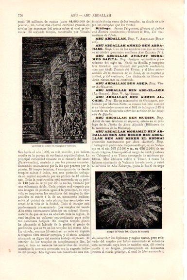 LAMINA V51526: Columnas del templo de Fejahpala y Vastupala