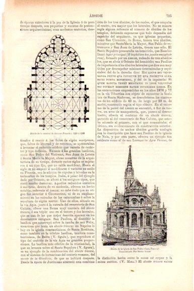 LAMINA V51524: Abside de la iglesia de San Pedro en Caen