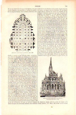 LAMINA V51524: Abside de la iglesia de San Pedro en Caen