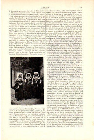 LAMINA V51519: Aldeanas de los Abruzos, Italia