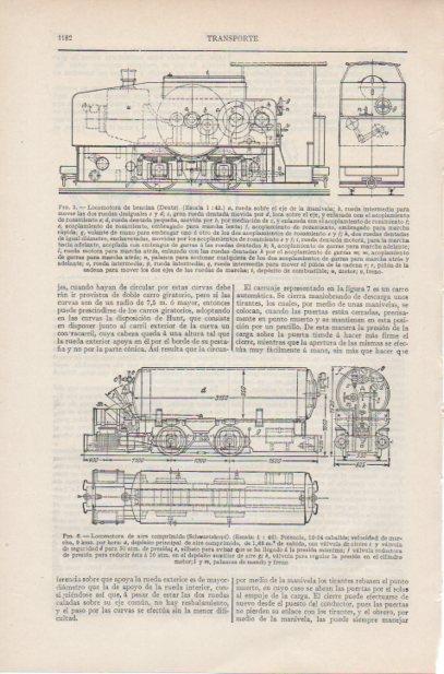 LAMINA ESPASA PV50781: Locomotora de bencina Deutz